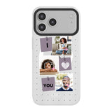 Apple iPhone 17 Pro Max hybrid case with magsafe back printed transparant