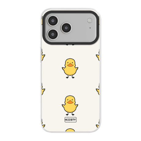 Apple iPhone 17 Pro Max hybrid case with magsafe back printed transparant