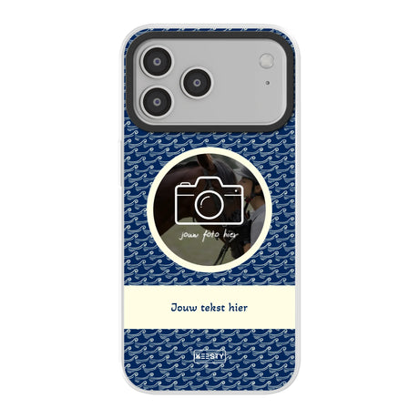 Apple iPhone 17 Pro Max hybrid case with magsafe back printed transparant