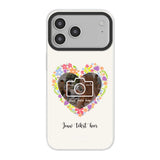 Apple iPhone 17 Pro Max hybrid case with magsafe back printed transparant