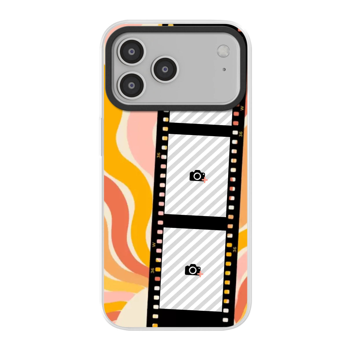 Apple iPhone 17 Pro Max hybrid case with magsafe back printed transparant