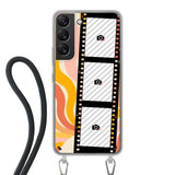 Samsung Galaxy S22 Crossbody case (back printed, transparent)