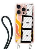 Apple iPhone 16 Pro Crossbody case (back printed, transparent)