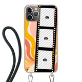 Apple iPhone 11 Pro Crossbody case (back printed, transparent)