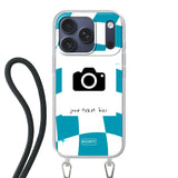 Apple iPhone 17 Pro Crossbody case (back printed, transparent)