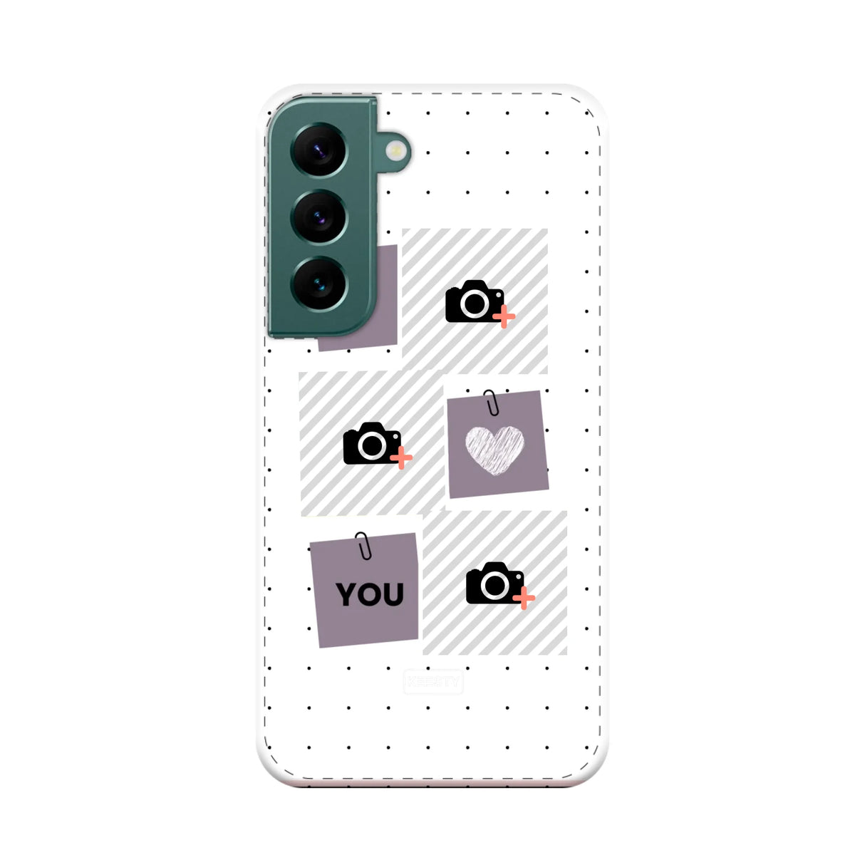 Samsung Galaxy S22 Tough case (fully printed, black insert)