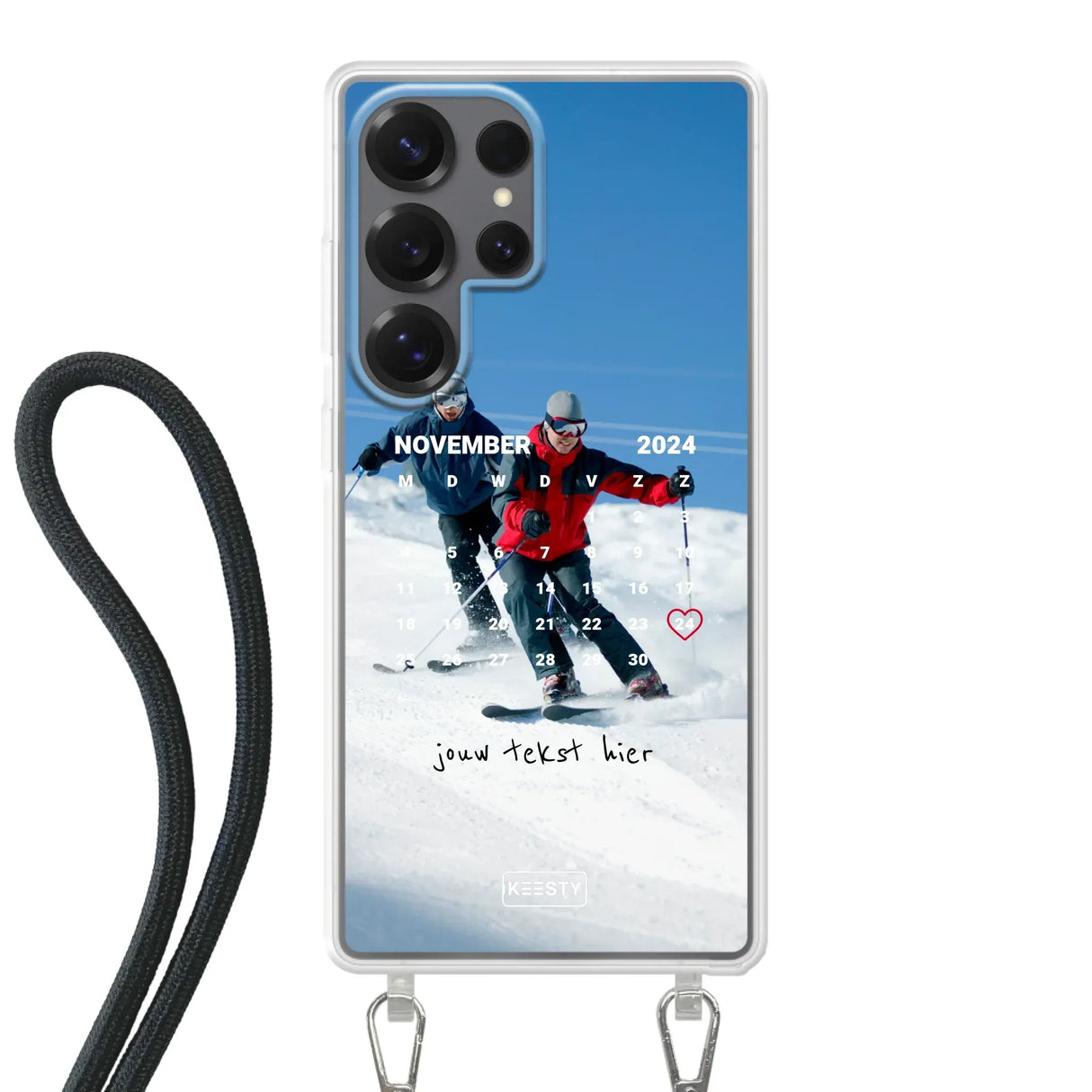 Photo &amp; Calendrier °1 - Étui avec cordon Personnalisable