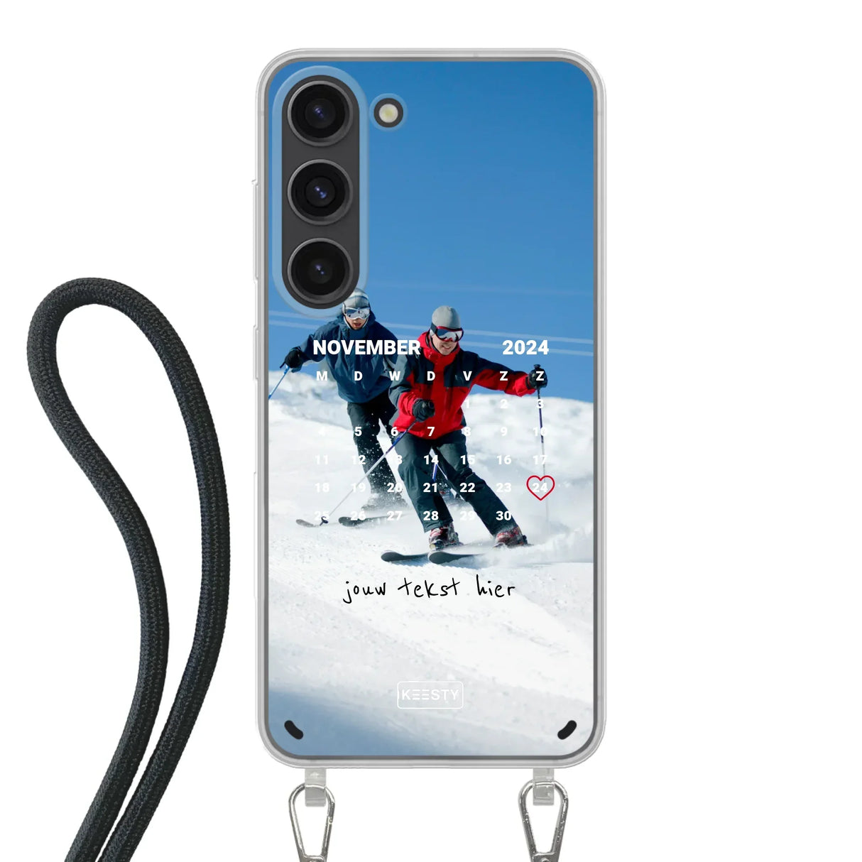 Photo &amp; Calendrier °1 - Étui avec cordon Personnalisable