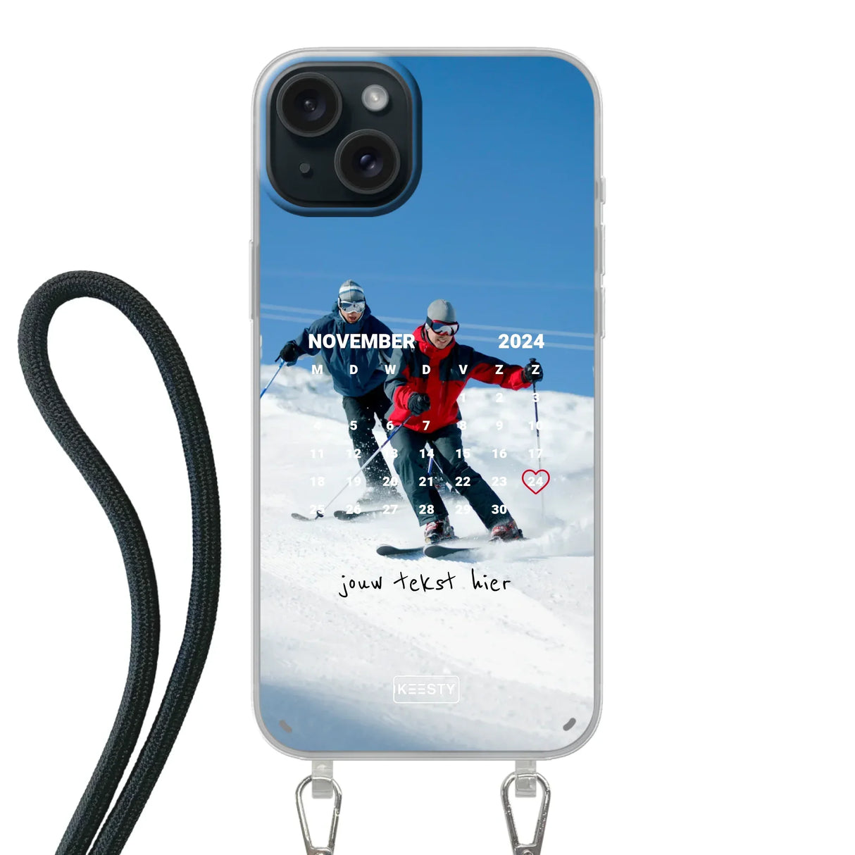 Photo &amp; Calendrier °1 - Étui avec cordon Personnalisable