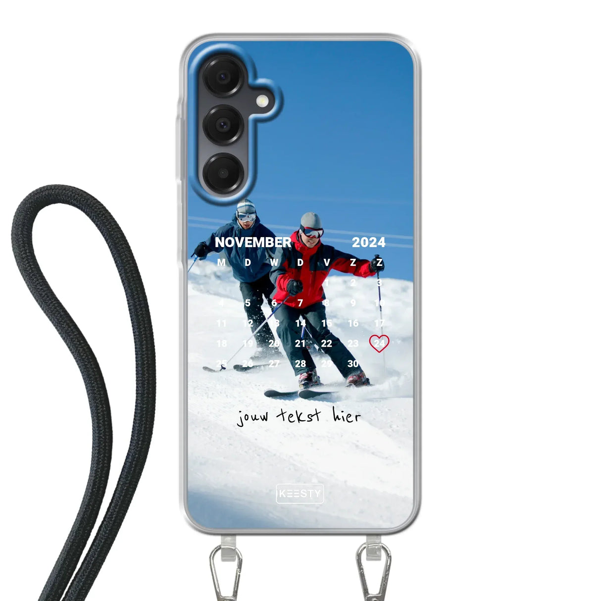 Photo &amp; Calendrier °1 - Étui avec cordon Personnalisable