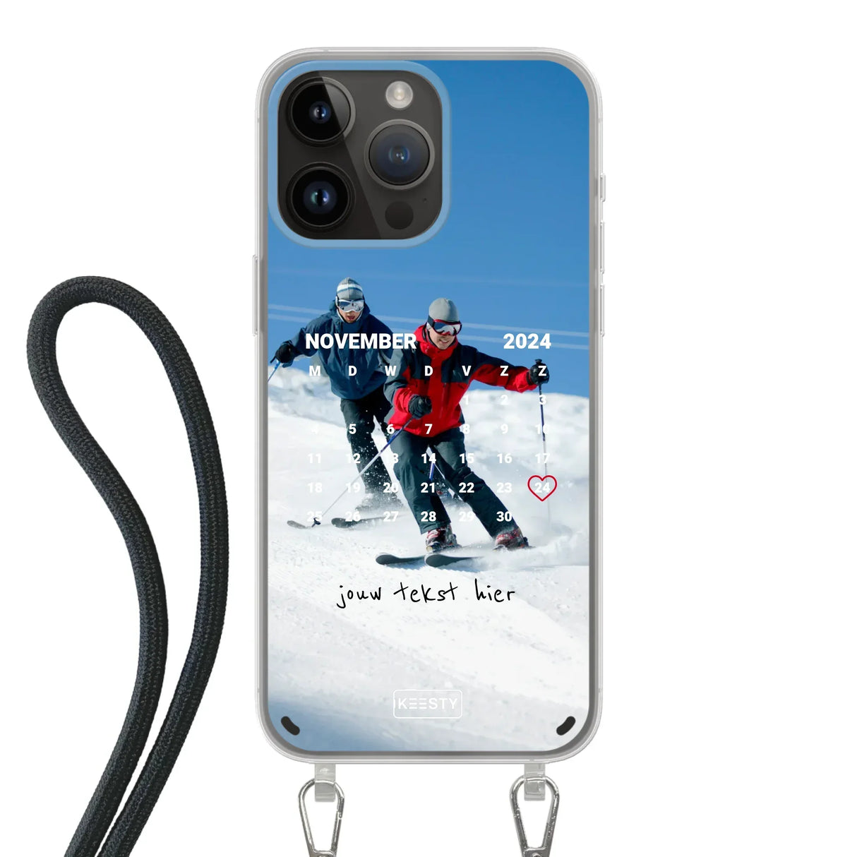 Photo &amp; Calendrier °1 - Étui avec cordon Personnalisable