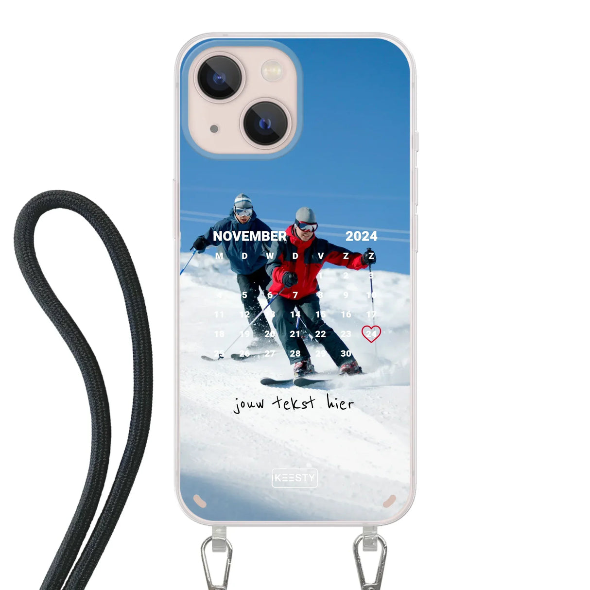 Photo &amp; Calendrier °1 - Étui avec cordon Personnalisable