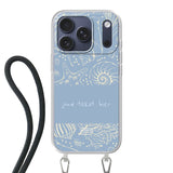 Apple iPhone 17 Pro Crossbody case (back printed, transparent)