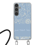 Samsung Galaxy S24 Plus Crossbody case (back printed, transparent)