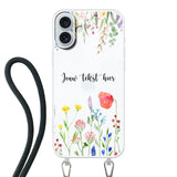 Floral °2 - Fabriquer une coque de téléphone - Coque avec cordon