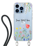 Floral °2 - Fabriquer une coque de téléphone - Coque avec cordon