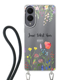 Floral °2 - Fabriquer une coque de téléphone - Coque avec cordon