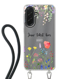 Floral °2 - Fabriquer une coque de téléphone - Coque avec cordon
