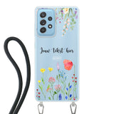 Floral °2 - Fabriquer une coque de téléphone - Coque avec cordon