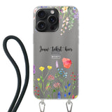 Floral °2 - Fabriquer une coque de téléphone - Coque avec cordon