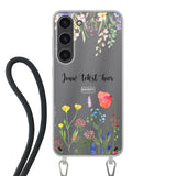 Floral °2 - Fabriquer une coque de téléphone - Coque avec cordon