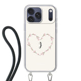 Apple iPhone 17 Pro Max Crossbody case (back printed, transparent)