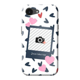 Telefoonhoesje personaliseren Apple iPhone 16e MagSafe Tough ca(fully printed, black insert)se