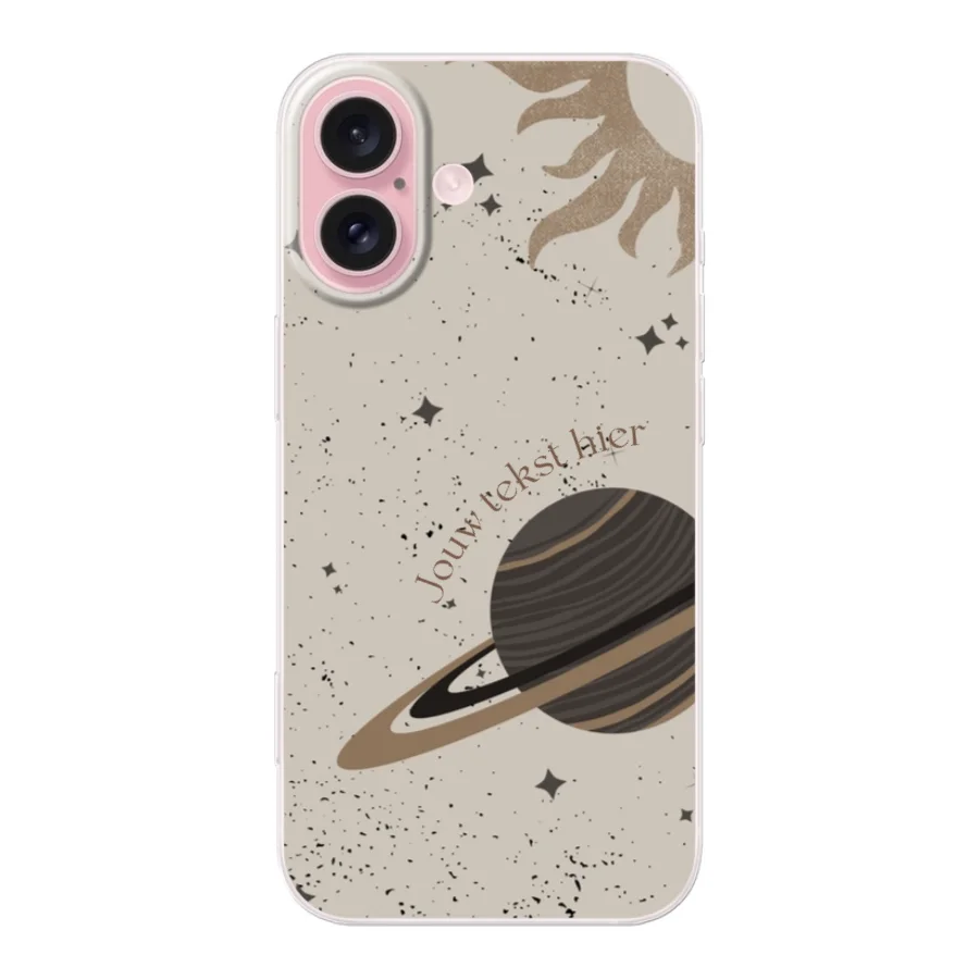 Planète et Soleil - Conception de coque de téléphone