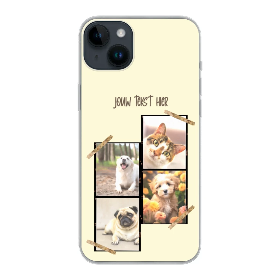 Filmrol °1 - Hoesje Maken - Soft hoesje - iPhone 14 Plus