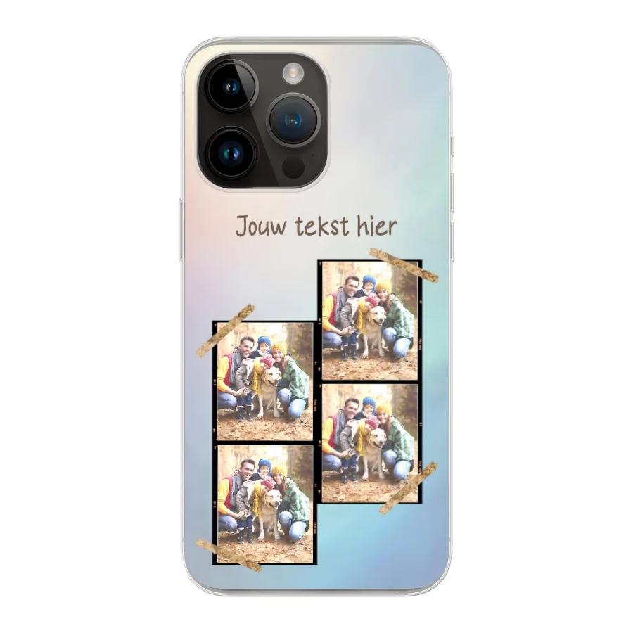 Filmrol °1 - Hoesje Maken - Soft hoesje - iPhone 14 Pro Max