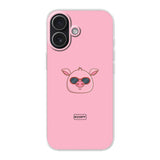 Cool Piggy fotohoesje maken - roze telefoonhoesje met varken en zonnebril - eigen hoesje ontwerpen Keesty