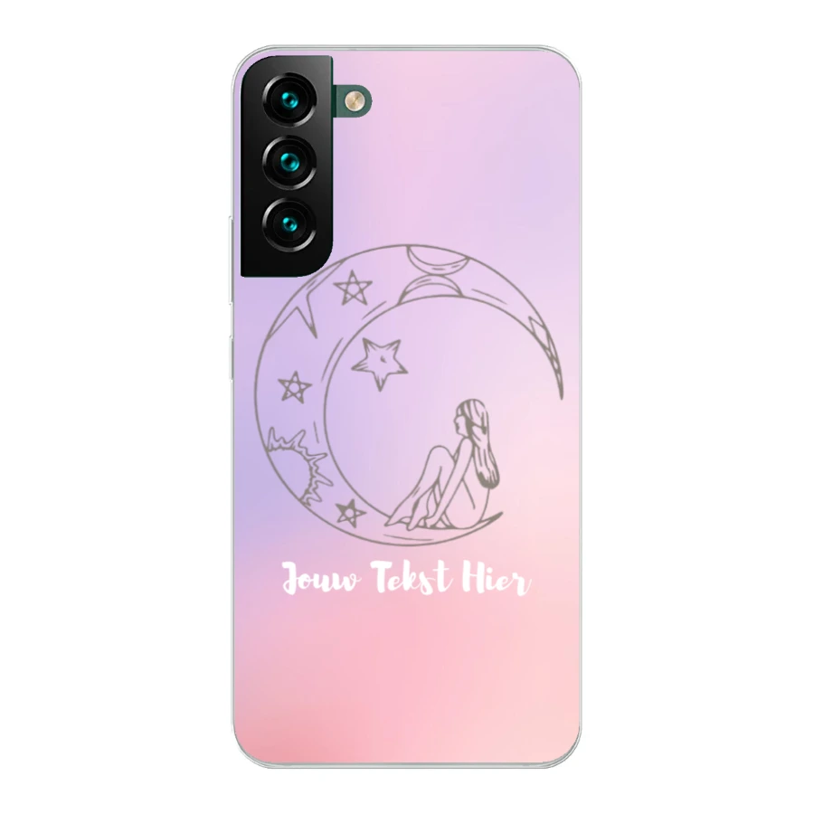 Étoiles et Lune - Coque souple - Samsung S22 Plus