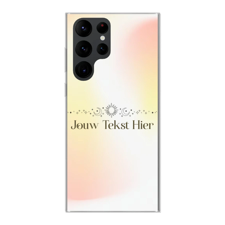 Étoiles et Lune - Coque souple pour Samsung S22 Ultra