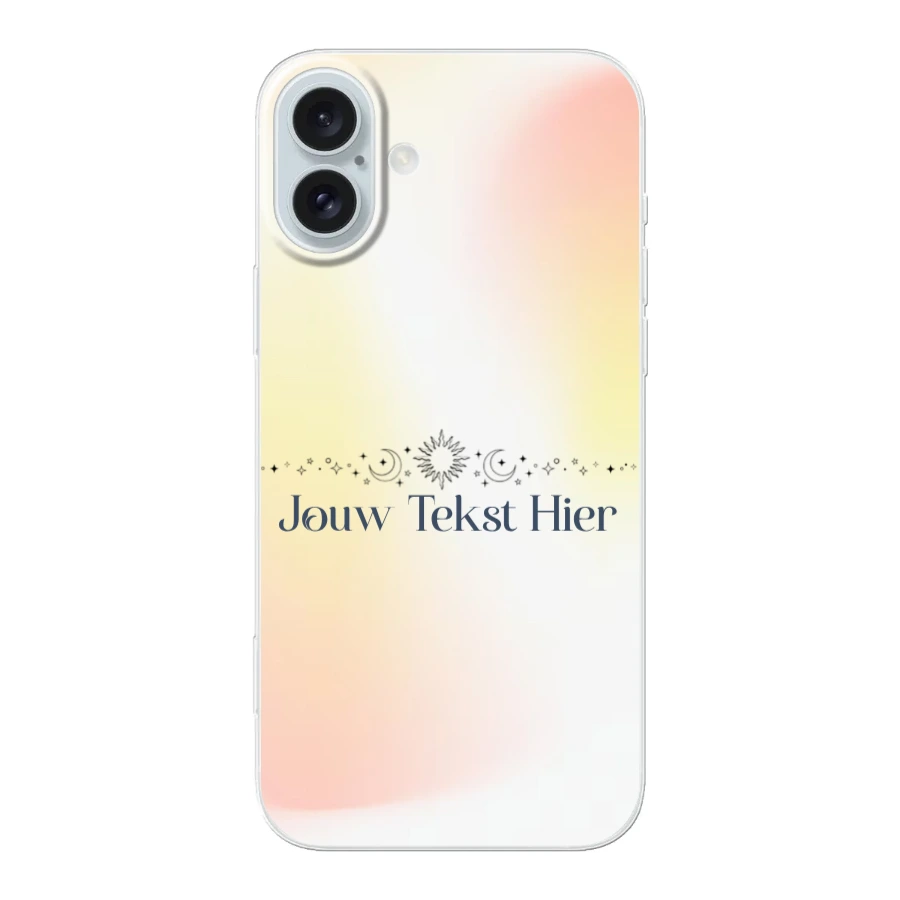 Étoiles et Lune - Case Maker - Coque souple - iPhone 16 Plus