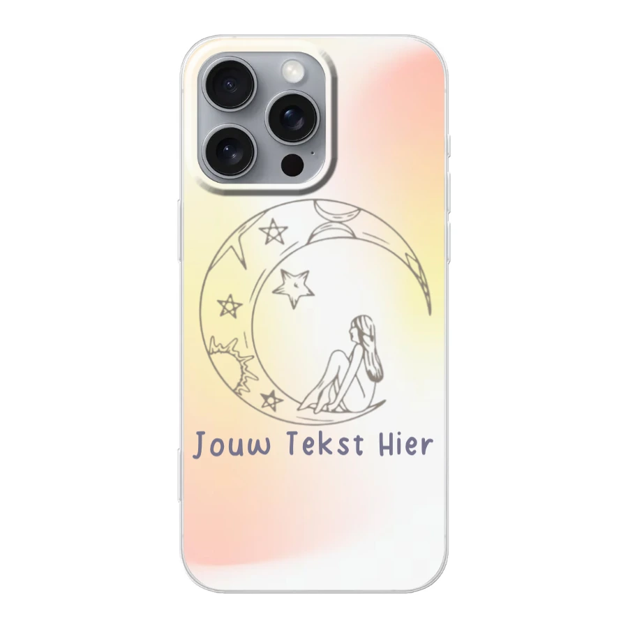 Étoiles et Lune - Case Maker - Coque souple - iPhone 16 Pro Max