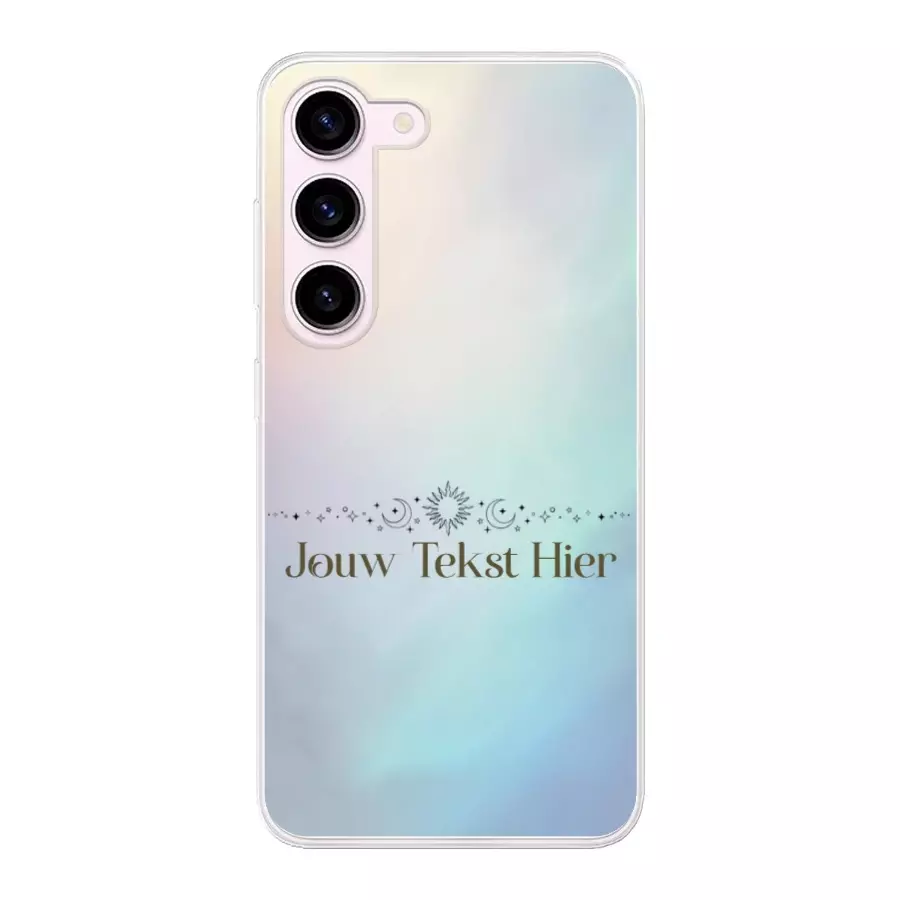 Étoiles et Lune - Coque souple pour Samsung S23