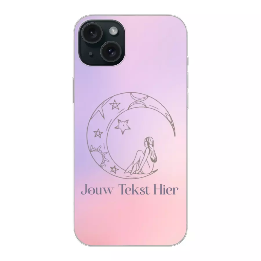 Étoiles et Lune - Case Maker - Coque souple - iPhone 15 Pro Max