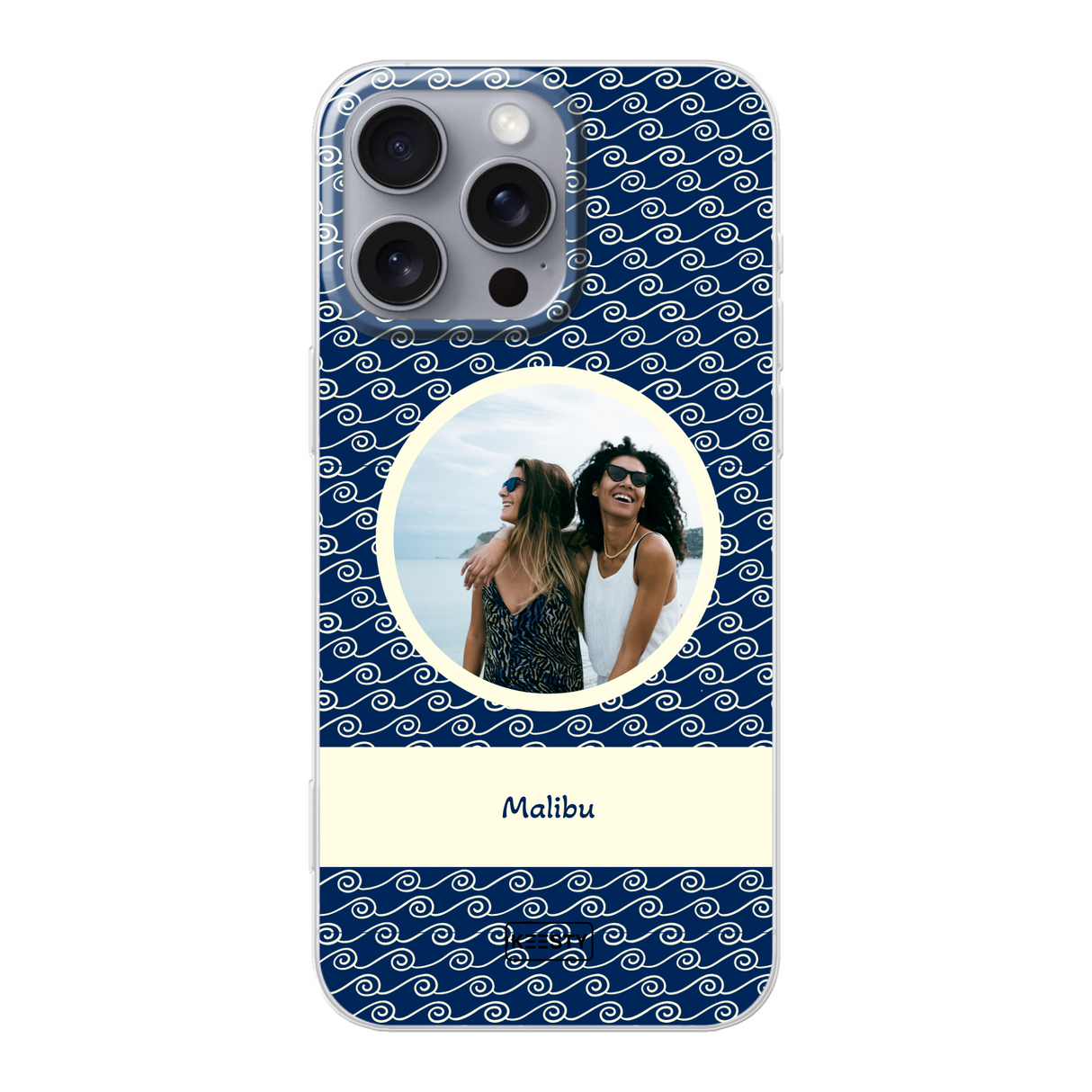 Telefoonhoesje ontwerpen soft waves 1 