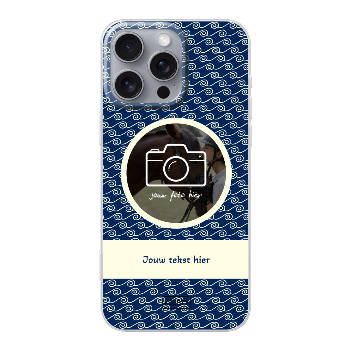 Telefoonhoesje ontwerpen soft waves 1 
