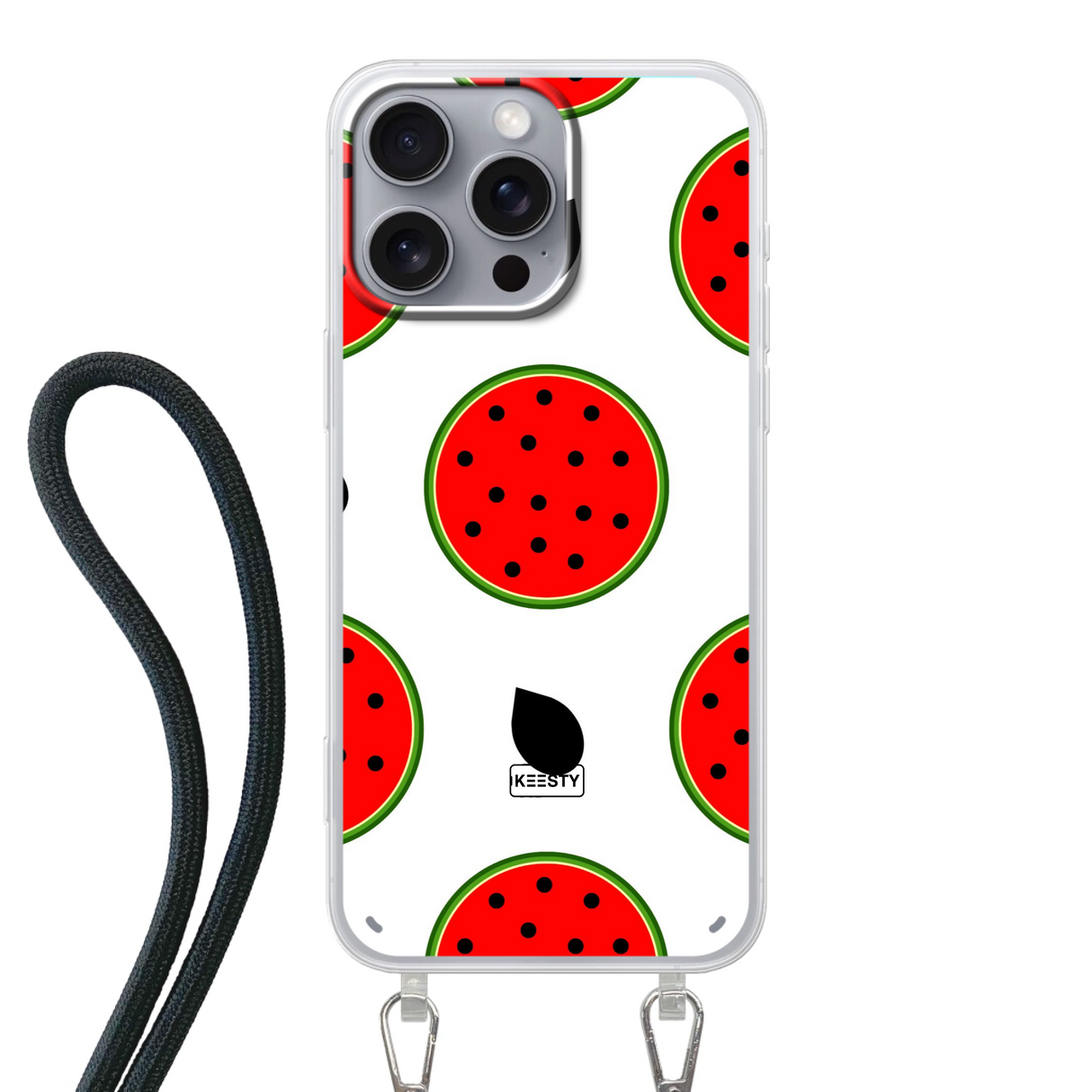 Pastèque - Fabriquez une coque de téléphone avec un cordon