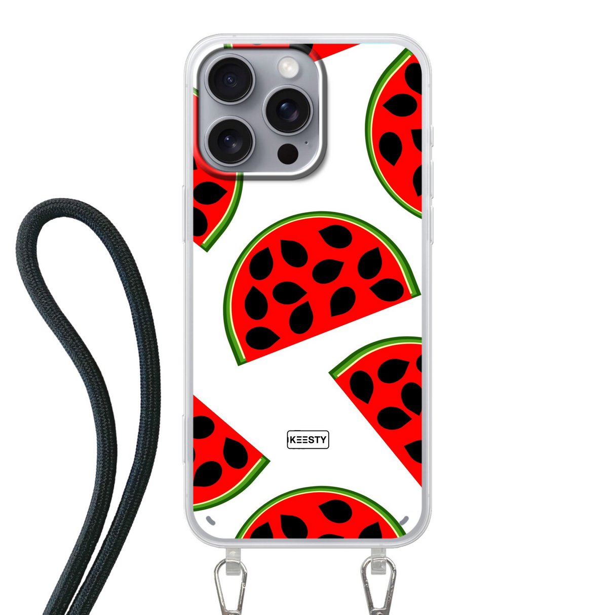 Pastèque - Fabriquez une coque de téléphone avec un cordon