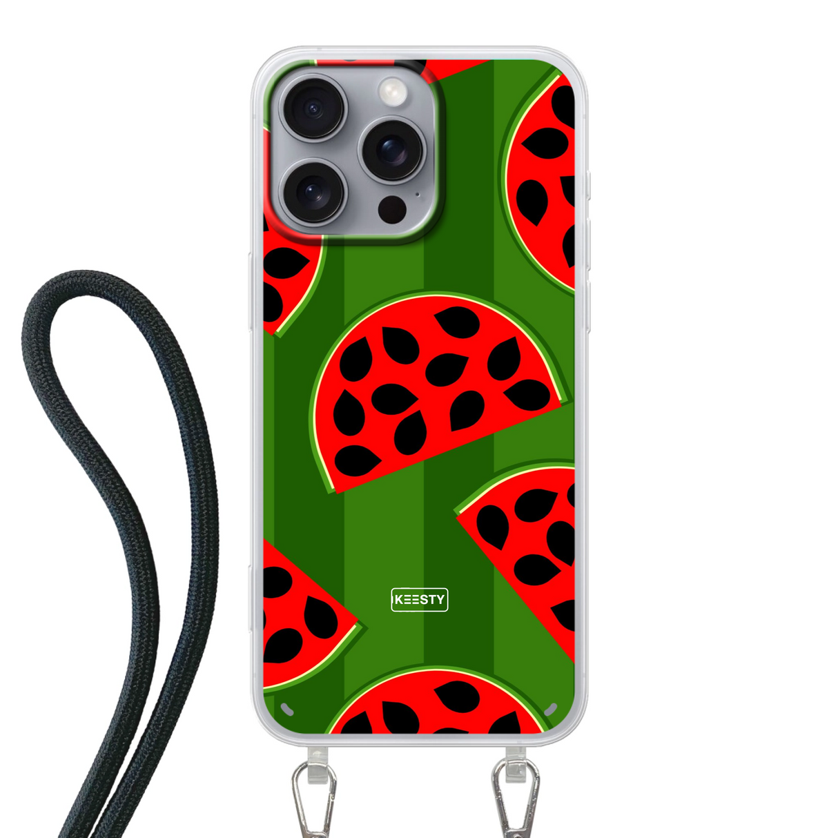 Pastèque - Fabriquez une coque de téléphone avec un cordon