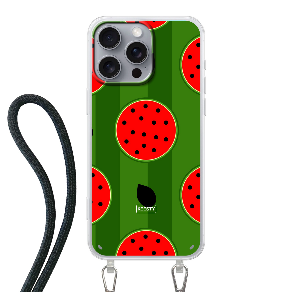 Pastèque - Fabriquez une coque de téléphone avec un cordon