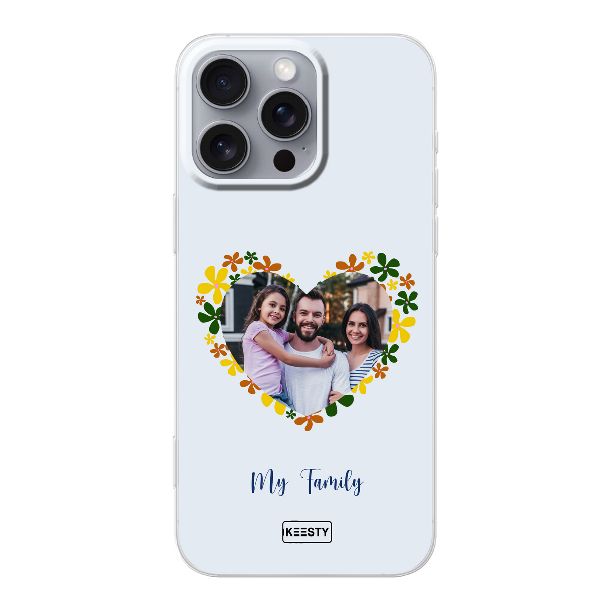 Telefoonhoesje Maken - Floral 4 - Soft hoesje