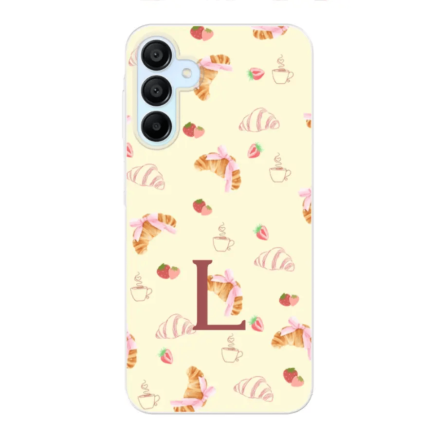Croissant & Koffie °1 - Telefoonhoesje Maken
