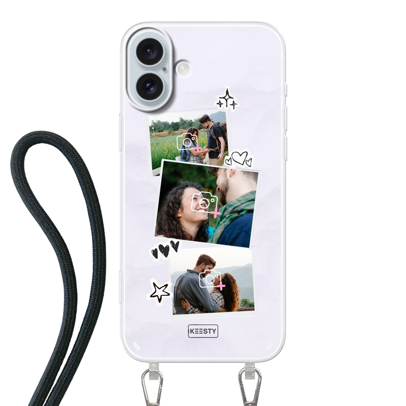 personaliseerbaar hoesje met foto en koord Samsung