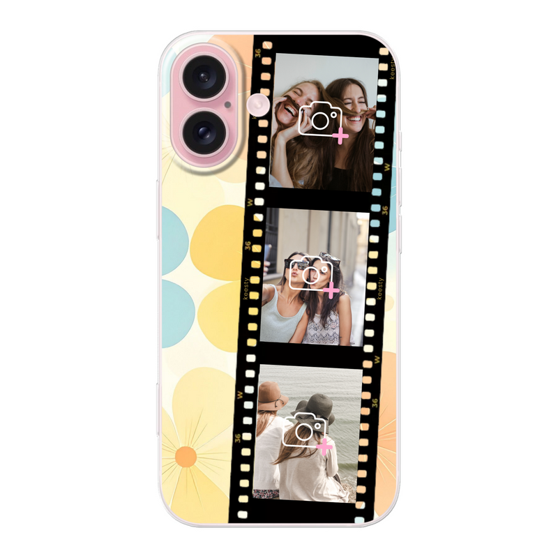 Hoesje ontwerpen met foto in filmrol design
