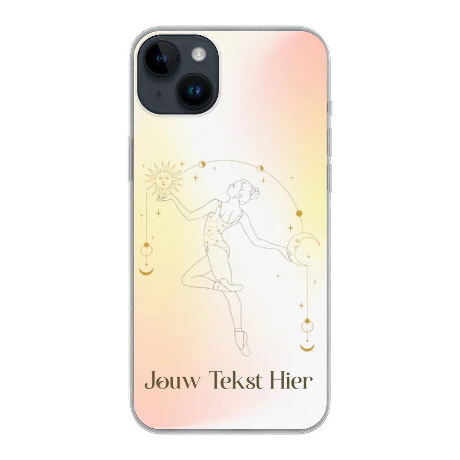 Étoiles et Lune - Case Maker - Coque souple - iPhone 14 Plus