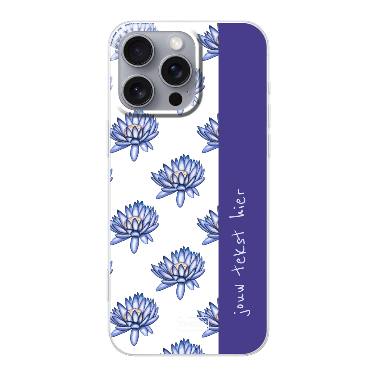 Naam °1 - Coastal Blue - Telefoonhoesje Maken