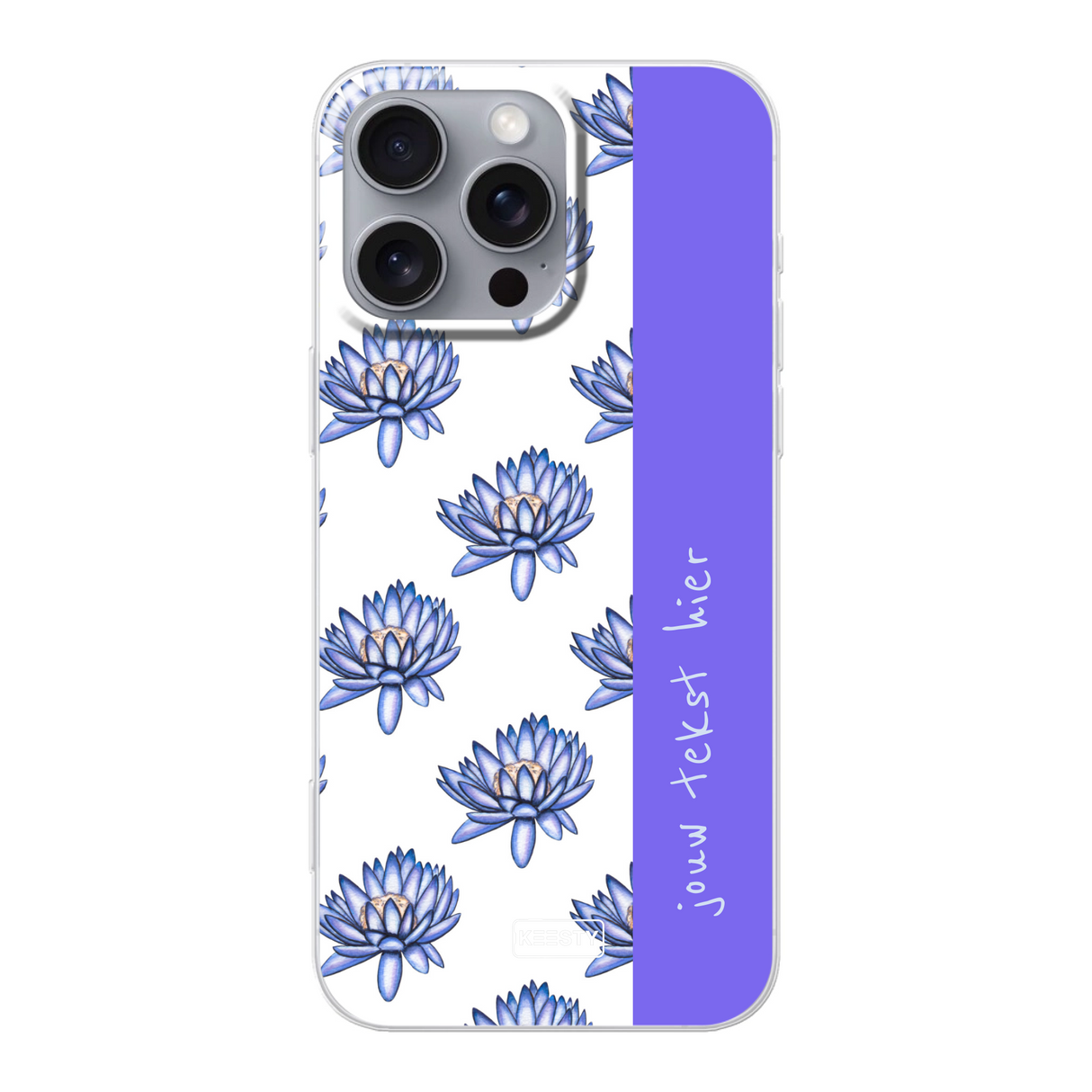 Naam °1 - Coastal Blue - Telefoonhoesje Maken